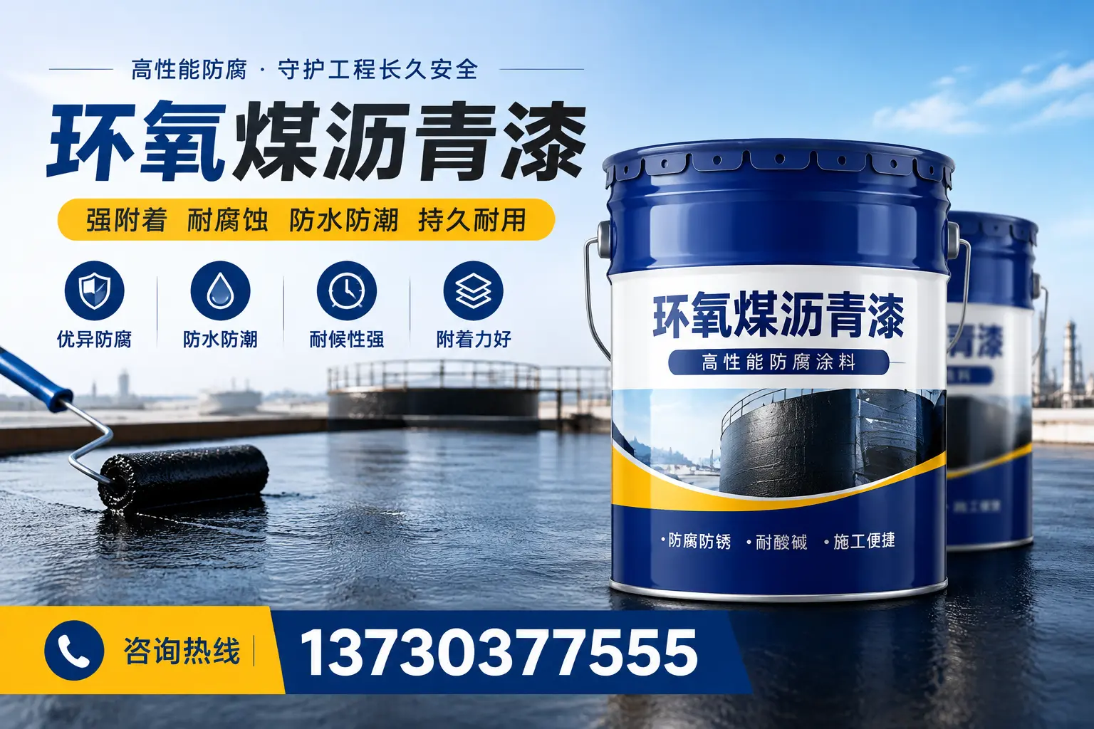 如何判断环氧煤沥青漆的质量?伊犁消费者指南
